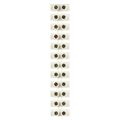 Skrutková svorkovnica 12× 6–10 mm2, 450 V, biela, EMOS A4103