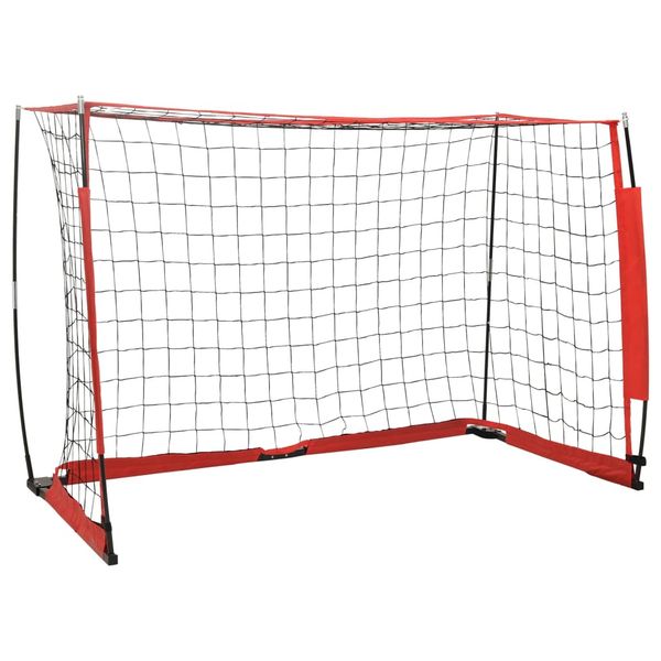 vidaXL Futbalová bránka 184x91x124,5 cm oceľová