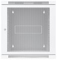 Ubiquiti UniFi 12U Rack Cabinet Wall SW Perforated - Nástěnný rozvaděč, výška 12U, ventilátory, perfor. dveře, dvoudíln