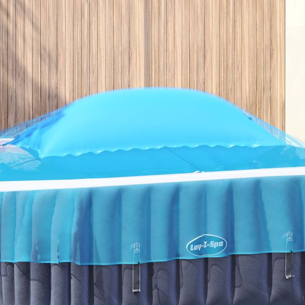 vidaXL Zimný plavací vankúš Modrá 460 x 230 x 160 cm PVC