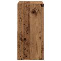 vidaXL Nočný stolík 2 ks Staré drevo 35 x 32 x 68,5 cm