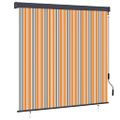 vidaXL Vonkajšia zatemňovacia roleta 160x250 cm žltá a modrá