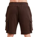 Šortky Utility Brown - GymBeam, veľkosť XL, veľkosť oblečenia XL