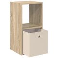 vidaXL Nočný stolík 2 ks Sonoma dub 35 x 32 x 68,5 cm Kompozitné drevo