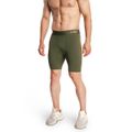 Pánske šortky Combat Olive Grey - GymBeam, veľkosť M