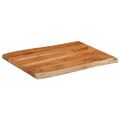 vidaXL Stolová doska 90x60x2,5 cm obdĺžnik masívna akácia živá hrana