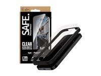 PanzerGlass SAFE ochranné sklo Apple iPhone 17/iPhone 16 Pro s instalačním rámečkem