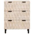 vidaXL Servírovacia skriňa 60 x 33 x 75 cm Masívne mango drevo