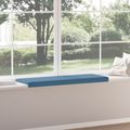 vidaXL Vankúš na lavičku manšestr Modrá Hĺbka 35 cm