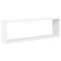 vidaXL Nástenné police 6ks, biela+sonoma 80x15x26,5cm kompozitné drevo