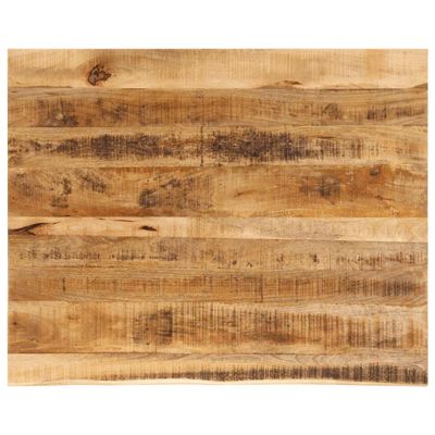 vidaXL Stolová doska 100x80x3,8 cm Live Edge Masívne drevo hrubé mango