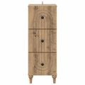 vidaXL Zásuvkový kabinet 33 x 34,5 x 90 cm Kompozitné drevo