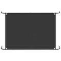 vidaXL Vyvýšená posteľ pre psa čierna 150x90x20 cm Oxford Fabric Steel