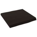 vidaXL Stolová doska tmavohnedá 40x40x(2-4)cm ošetrený masív hrany