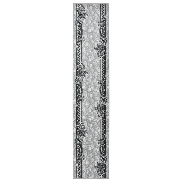 vidaXL Koberec behúň BCF sivý 60x400 cm