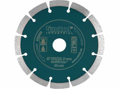 Kotouč diamantový řezný segmentový Grab Cut, 115x22,2mm, suché řezání EXTOL-INDUSTRIAL
