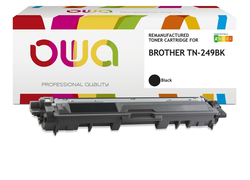 OWA Armor toner kompatibilný s Brother TN-249BK, 4500st, čierna/black