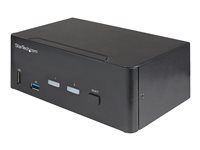 KVM with Fast Switching - KVM / audio prepínač - 2 x KVM / zvuk - desktop - kompatibilný s TAA