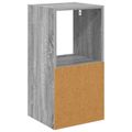 vidaXL Nočný stolík 2 ks Sivý Sonoma 35 x 32 x 68,5 cm