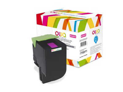 OWA Armor toner kompatibilný s Lexmark 70C2HM0, 3000st, červená/magenta