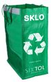 Tašky na triedený odpad SORT EASY 3 SLIM, 18x30x40 cm, 3 x 22 l, 3 ks SIXTOL