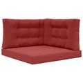 vidaXL Vankúš na vonkajšiu pohovku Polyester vínovo červená 80 x 80 cm