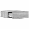 vidaXL Nástenné nočné stolíky 2 ks sivé sonoma 40x30x15cm sprac. drevo