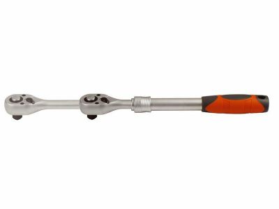 Ráčna teleskopická, 45 zubů, 1/2", nastavitelná délka 290-430mm, CrV EXTOL-PREMIUM