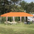 vidaXL Prístrešok na párty 575 x 290 x 245 cm Oranžová