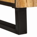 vidaXL Servírovacia skriňa Hnedá 60 x 33 x 75 cm Masívne mango drevo