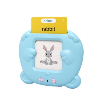 English learning device teddy blue