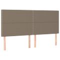vidaXL Posteľný rám boxspring s matracom sivohned 160x200 cm látka