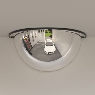 vidaXL Poloklenuté dopravné zrkadlá 2 ks Ø40 cm akryl