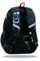 Školská taška Jerry 38 cm Hello Kitty Neon Black