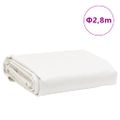 vidaXL Celta, biela Ø 2,8 m 650 g/m²