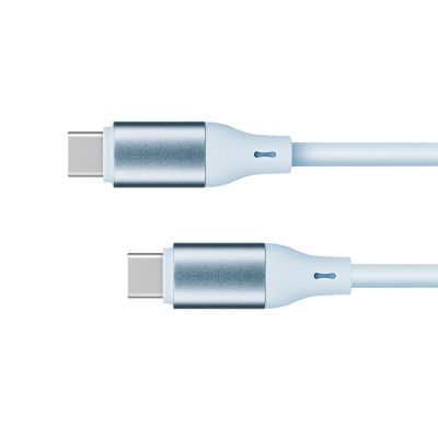 Kábel KRUGER & MATZ KM1269-1BL Basic USB-C/USB-C 1m Blue