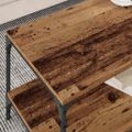 vidaXL Konferenčný stolík Staré drevo 80 x 50 x 40 cm Kompozitné drevo