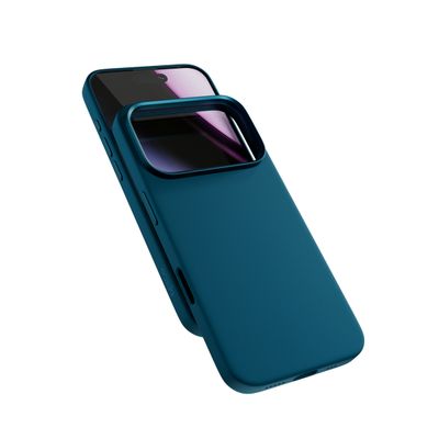 Epico Silicone Mag+ Case iPhone 17 Pro Max - modrá
