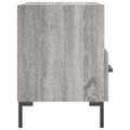 vidaXL Nočné stolíky 2 ks sivé sonoma 40x35x47,5 cm kompozitné drevo