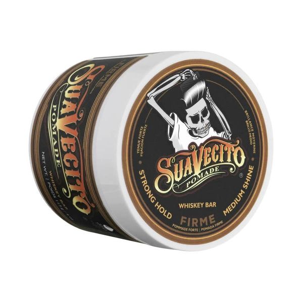 Silno tužiaca pomáda na vlasy SUAVECITO Firme pomade Whiskey bar 113 g