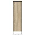 vidaXL Knižnica 99,5 x 30 x 108 cm Kompozitné drevo Sonoma