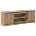 vidaXL TV jednotky 139,5 x 34 x 50 cm Hnedá Kompozitné drevo