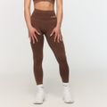 Dámske bezšvové legíny Fierce Brown - GymBeam, veľkosť S