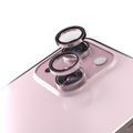 Etteri camera lens protector for iPhone 15 / 15 Plus pink