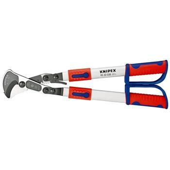 Knipex, Nožnice na kable s teleskopickými rukojetami - ráčnové