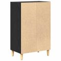 vidaXL Servírovacia skriňa Čierny dub 57 x 35 x 89.5 cm