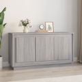 vidaXL Komoda sivá sonoma 102x35x55 cm spracované drevo