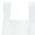 vidaXL Voile záclona 2 ks Biela 245 x 140 cm Polyester