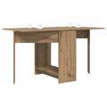 vidaXL Jedálenský stôl 138 x 70 x 73,5 cm Kompozitné drevo Dub artisan