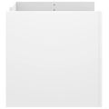 vidaXL Konferenčný stolík biely 80x50x50 cm kompozitné drevo